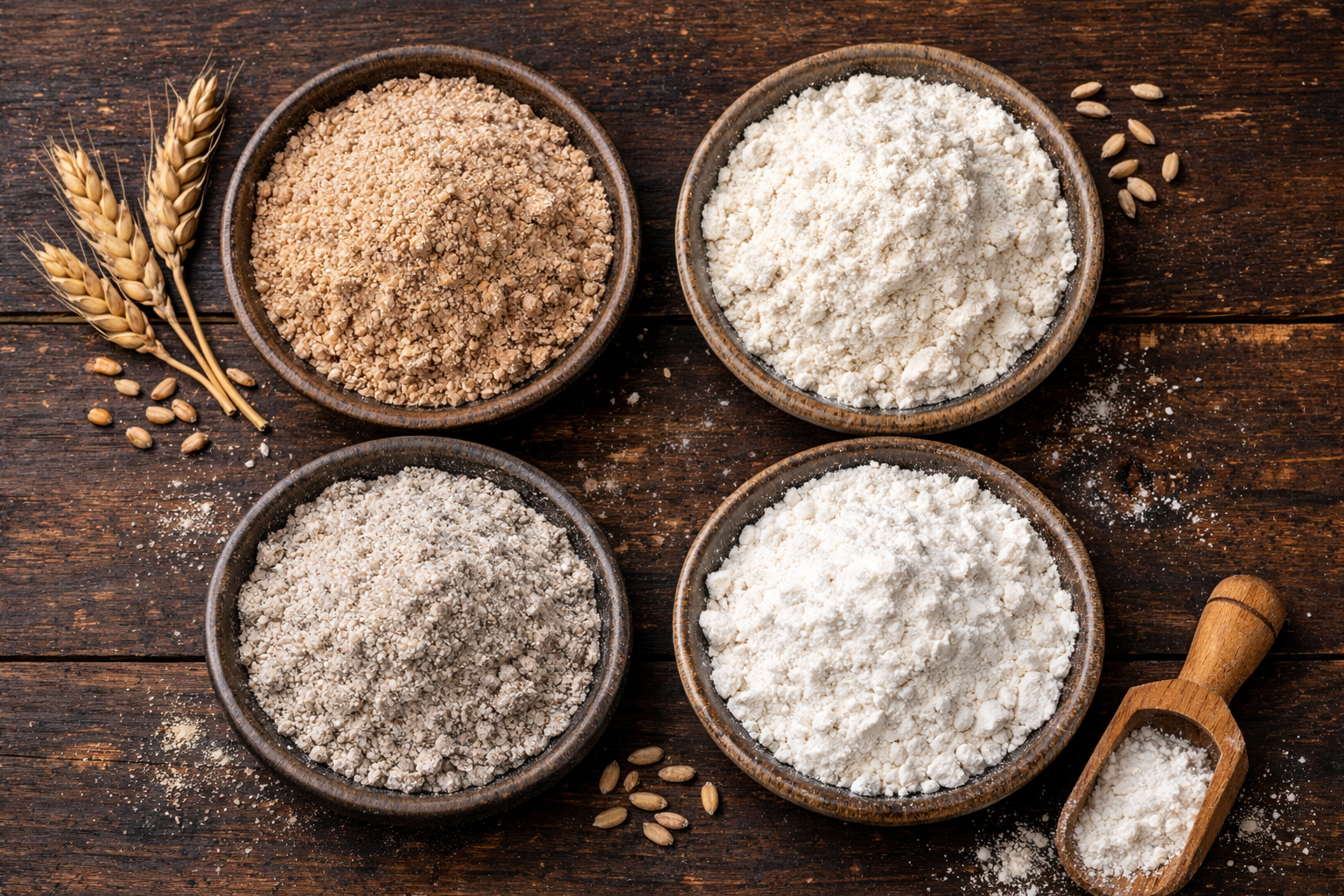 Farklı un türleri