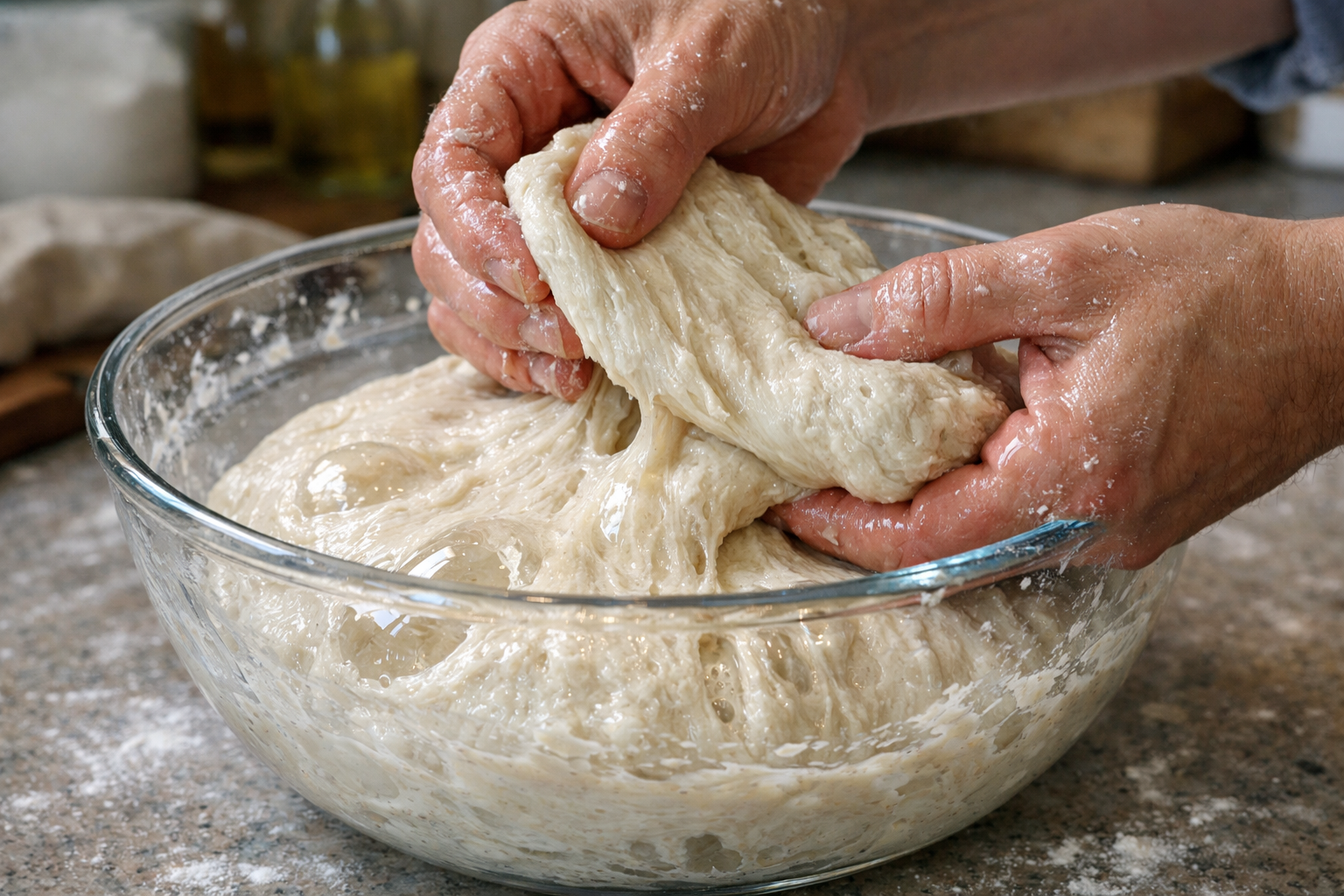 Yüksek hidrasyonlu hamur